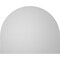 Ekena Millwork Round Top Surface Mount PVC Gable Vent: Non-Functional, w/ 3-1/2"W x 1"P Standard Frame, 40"W x 32"H GVPRT40X3201SN - alternate 3